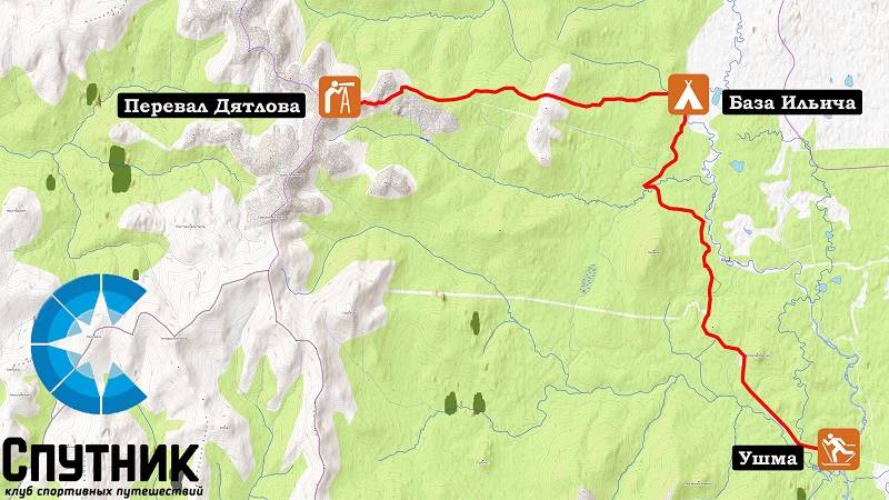Маршрут групп. База Ильича перевал Дятлова на карте. База Ильича перевал Дятлова. Маршрут Ивдель перевал Дятлова. Перевал Дятлова маршрут.